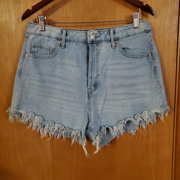 Wild Fable Highest Rise Cutoff Distressed Jean Shorts Womens 12 - Picture 1 of 5
